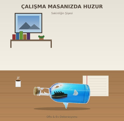Okyanus Şişesi Dekorasyonu