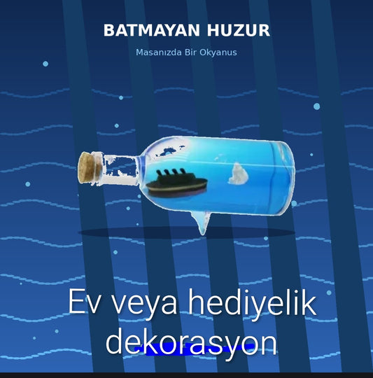 Okyanus Şişesi Dekorasyonu